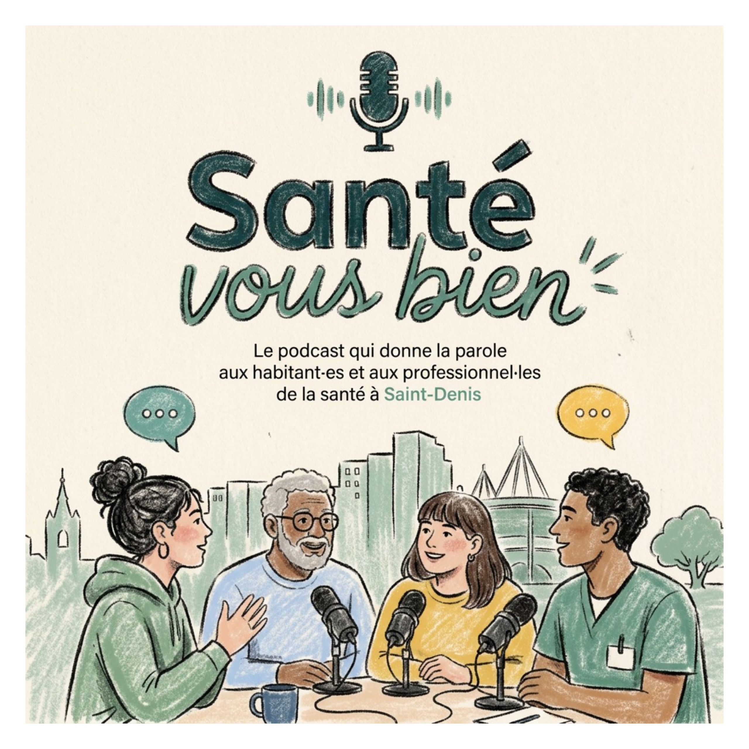 Santé vous bien à Saint-Denis : un nouveau podcast pour parler santé